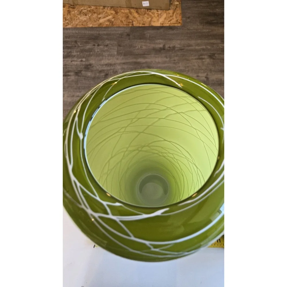 Vintage Murano Style Art Glass Vase 16